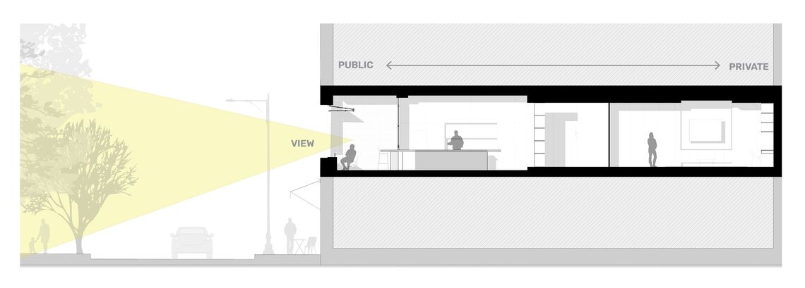 loggia loft section diagram